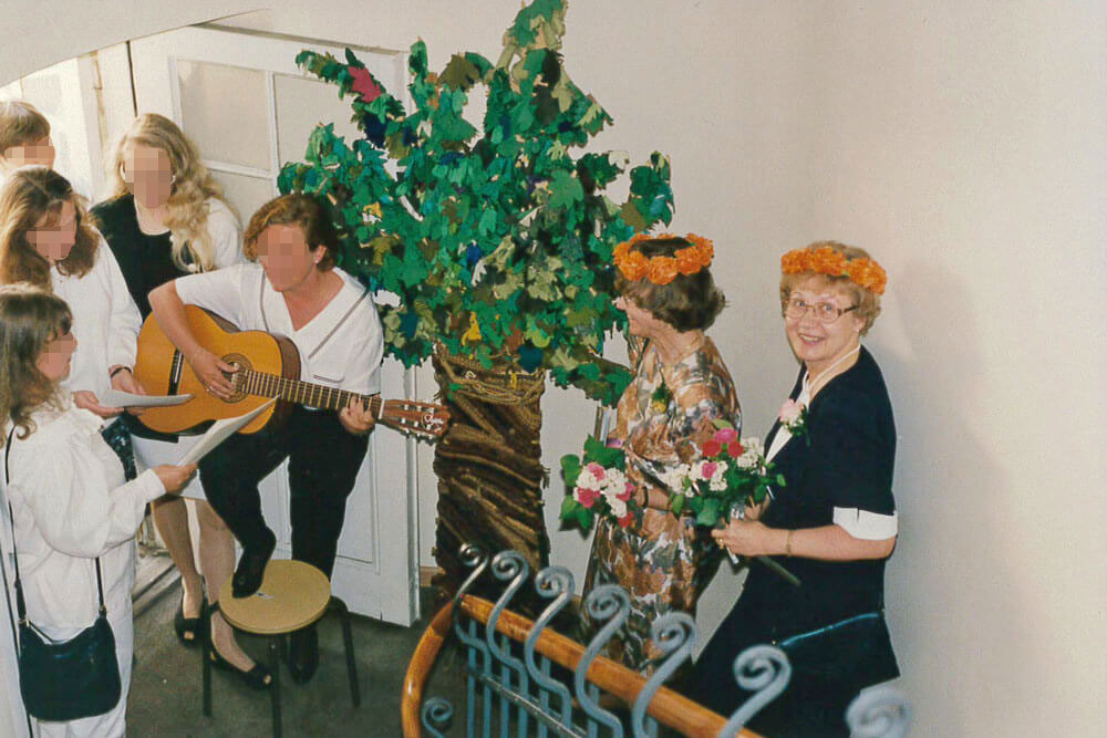 Pirkko Salpakivi ja Inkeri Lampi